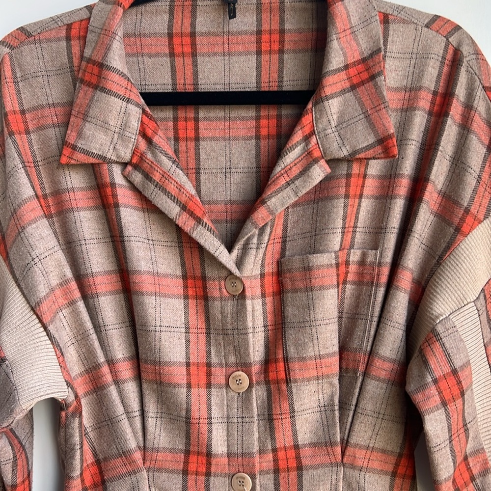 Maje Ravellino Plaid Dress - Picture 5 of 15